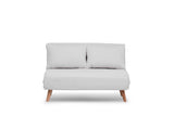 Canapea extensibilă 2 locuri Folde, Teddy, Diverse culori, 120x80x42 cm - Alb | SKU: 859FTN2834 | Canapea extensibilă 2 locuri Folde, Teddy, 120x80x42 cm, varianta Alb, produs pentru amenajarea locuinței, disponibil online în România la CasaMob