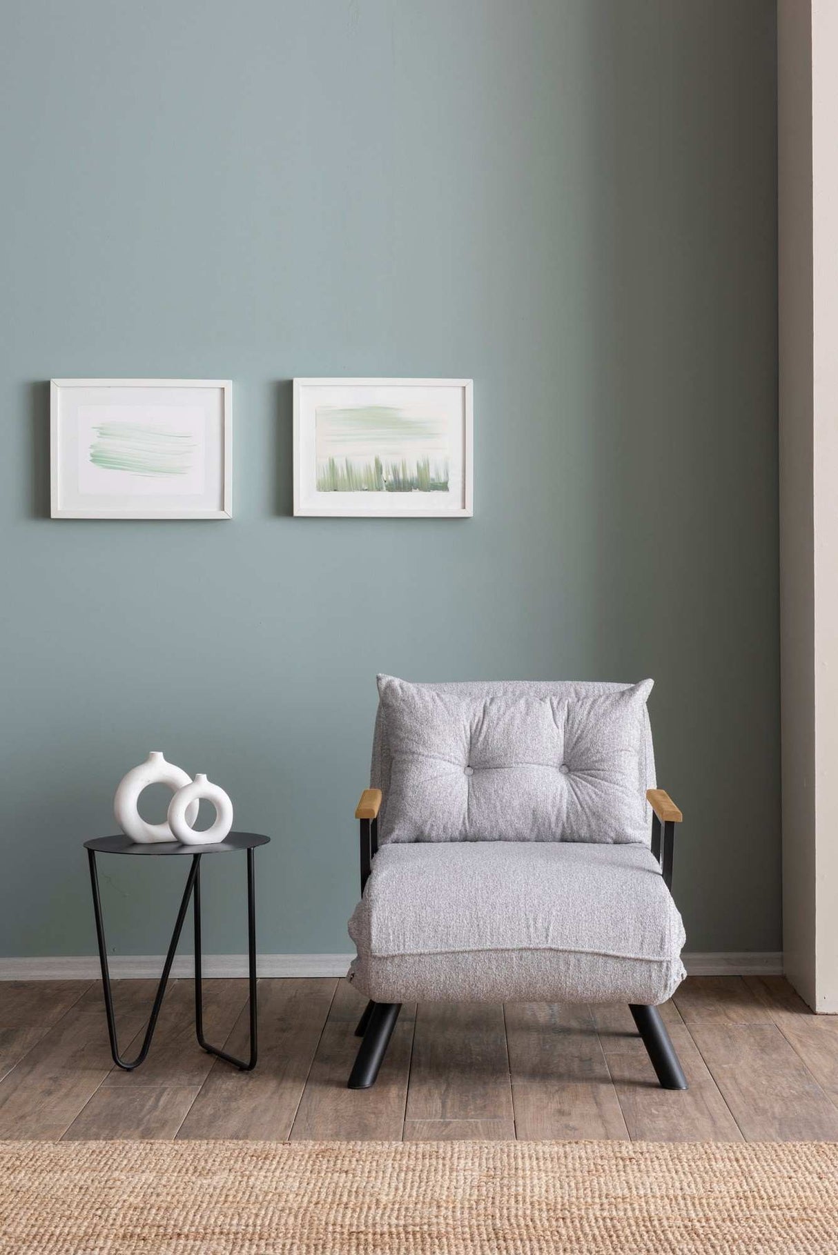 Fotoliu extensibil Sando Single - Teddy Fabric, Diverse culori, 67x50x41 cm - Gri | SKU: 859FTN2835 | Fotoliu extensibil Sando Single - Teddy Fabric, 67x50x41 cm, varianta Gri, produs pentru amenajarea locuinței, disponibil online în România la CasaMob