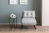 Fotoliu extensibil Sando Single - Teddy Fabric, Diverse culori, 67x50x41 cm - Gri | SKU: 859FTN2835 | Fotoliu extensibil Sando Single - Teddy Fabric, 67x50x41 cm, varianta Gri, produs pentru amenajarea locuinței, disponibil online în România la CasaMob