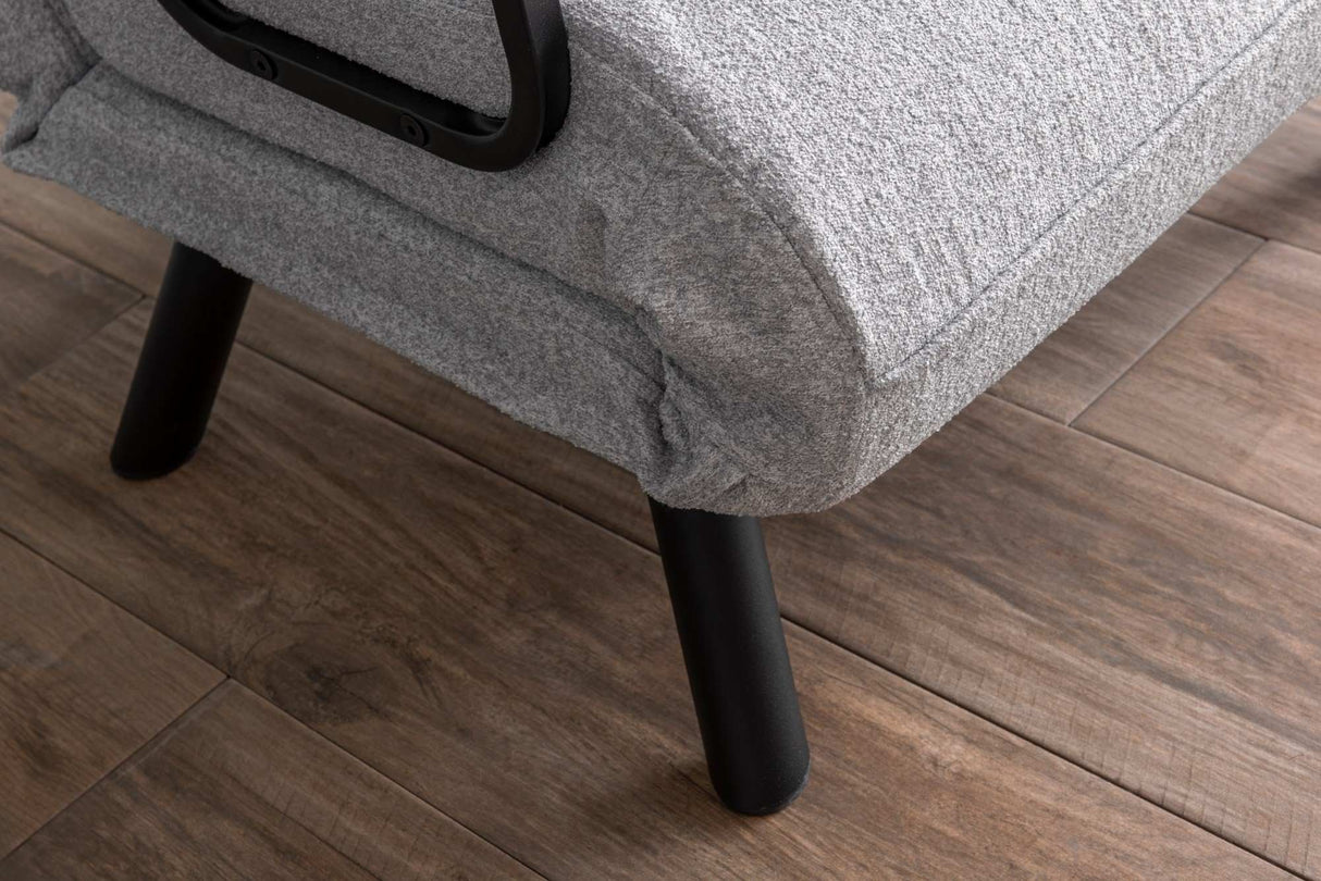 Fotoliu extensibil Sando Single - Teddy Fabric, Diverse culori, 67x50x41 cm - Gri | SKU: 859FTN2835 | Fotoliu extensibil Sando Single - Teddy Fabric, 67x50x41 cm, varianta Gri, produs pentru amenajarea locuinței, disponibil online în România la CasaMob