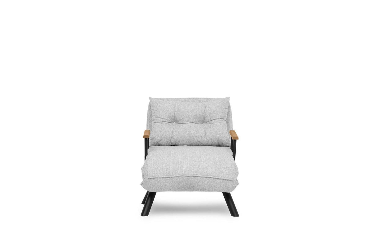 Fotoliu extensibil Sando Single - Teddy Fabric, Diverse culori, 67x50x41 cm - Gri | SKU: 859FTN2835 | Fotoliu extensibil Sando Single - Teddy Fabric, 67x50x41 cm, varianta Gri, produs pentru amenajarea locuinței, disponibil online în România la CasaMob