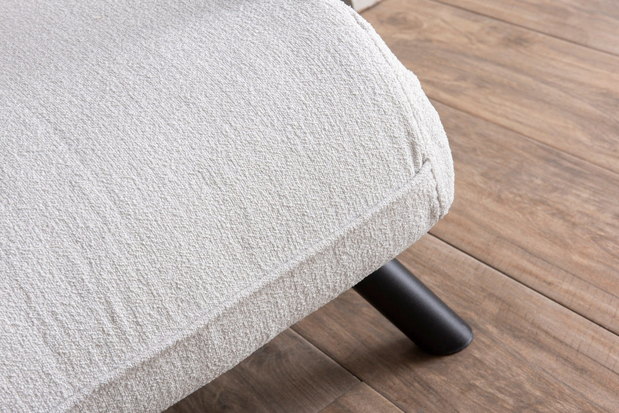 Fotoliu extensibil Sando Single - Teddy Fabric, Diverse culori, 67x50x41 cm - Alb | SKU: 859FTN2836 | Fotoliu extensibil Sando Single - Teddy Fabric, 67x50x41 cm, varianta Alb, produs pentru amenajarea locuinței, disponibil online în România la CasaMob
