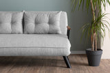 Canapea extensibilă 2 locuri Sando, Teddy, Diverse culori, 133x50x41 cm - Gri deschis | SKU: 859FTN2837 | Canapea extensibilă 2 locuri Sando, Teddy, 133x50x41 cm, varianta Gri deschis, produs pentru amenajarea locuinței, disponibil online în România la CasaMob