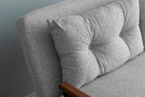 Canapea extensibilă 2 locuri Sando, Teddy, Diverse culori, 133x50x41 cm - Gri deschis | SKU: 859FTN2837 | Canapea extensibilă 2 locuri Sando, Teddy, 133x50x41 cm, varianta Gri deschis, produs pentru amenajarea locuinței, disponibil online în România la CasaMob