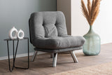 Fotoliu extensibil Misa Small Solo, Diverse culori, 70x52x40 cm - Gri deschis | SKU: 859FTN2839 | Fotoliu extensibil Misa Small Solo, 70x52x40 cm, varianta Gri deschis, produs pentru amenajarea locuinței, disponibil online în România la CasaMob