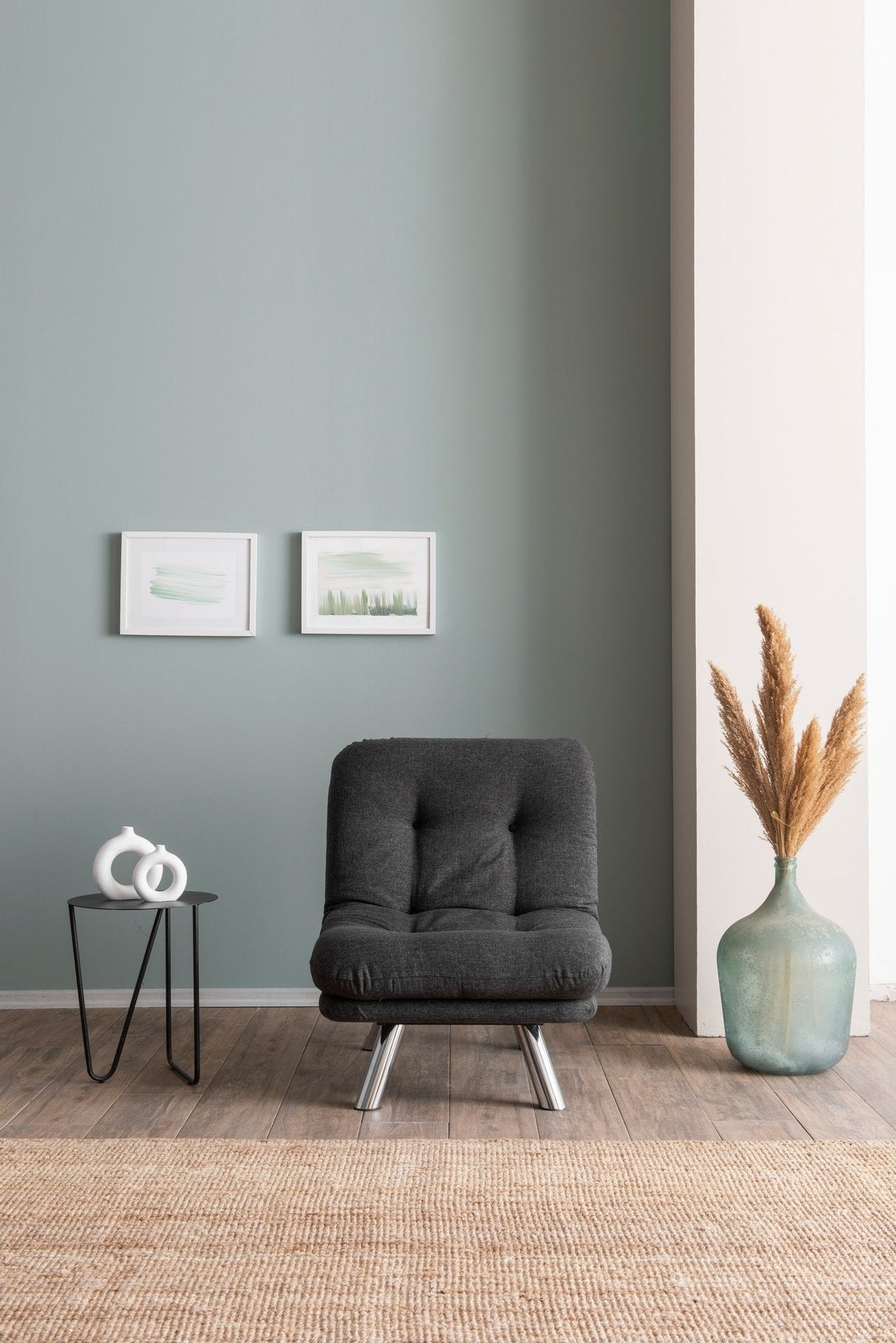 Fotoliu extensibil Misa Small Solo, Diverse culori, 70x52x40 cm - Gri închis | SKU: 859FTN2840 | Fotoliu extensibil Misa Small Solo, 70x52x40 cm, varianta Gri închis, produs pentru amenajarea locuinței, disponibil online în România la CasaMob