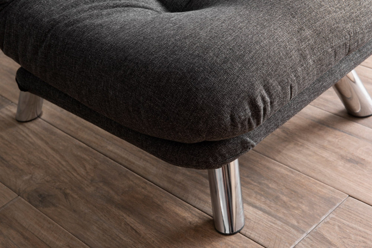 Gri închis | SKU: 859FTN2840 | Fotoliu extensibil Misa Small Solo, 70x52x40 cm, varianta Gri închis, produs pentru amenajarea locuinței, disponibil online în România la CasaMob