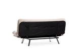 Canapea extensibilă 3 locuri Misa, Versiunea 3, Crem, 175x52x40 cm