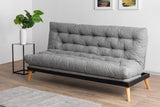 Canapea extensibilă 3 locuri Saki, Diverse culori, 185x43x48 cm - Gri deschis | SKU: 859FTN2847 | Canapea extensibilă 3 locuri Saki, 185x43x48 cm, varianta Gri deschis, produs pentru amenajarea locuinței, disponibil online în România la CasaMob