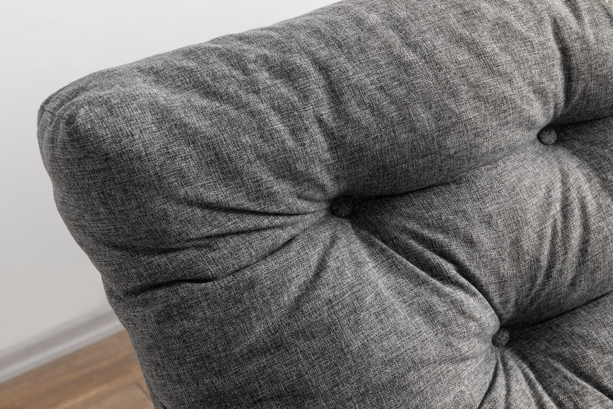 Canapea extensibilă 3 locuri Saki, Diverse culori, 185x43x48 cm - Gri deschis | SKU: 859FTN2847 | Canapea extensibilă 3 locuri Saki, 185x43x48 cm, varianta Gri deschis, produs pentru amenajarea locuinței, disponibil online în România la CasaMob