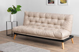 Canapea extensibilă 3 locuri Saki, Diverse culori, 185x43x48 cm - Crem | SKU: 859FTN2849 | Canapea extensibilă 3 locuri Saki, 185x43x48 cm, varianta Crem, produs pentru amenajarea locuinței, disponibil online în România la CasaMob