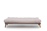 Canapea extensibilă 3 locuri Saki, Diverse culori, 185x43x48 cm - Crem | SKU: 859FTN2849 | Canapea extensibilă 3 locuri Saki, 185x43x48 cm, varianta Crem, produs pentru amenajarea locuinței, disponibil online în România la CasaMob