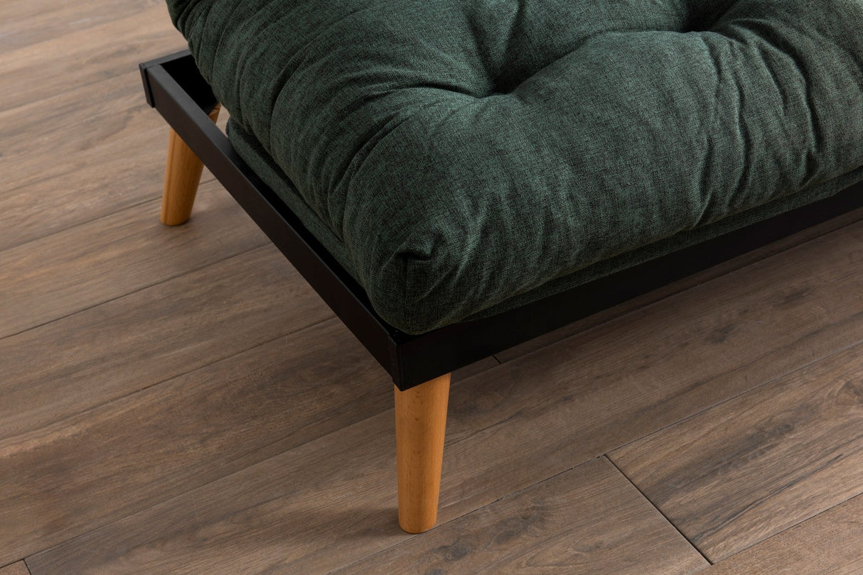 Canapea extensibilă 3 locuri Saki, Diverse culori, 185x43x48 cm - Verde | SKU: 859FTN2850 | Canapea extensibilă 3 locuri Saki, 185x43x48 cm, varianta Verde, produs pentru amenajarea locuinței, disponibil online în România la CasaMob