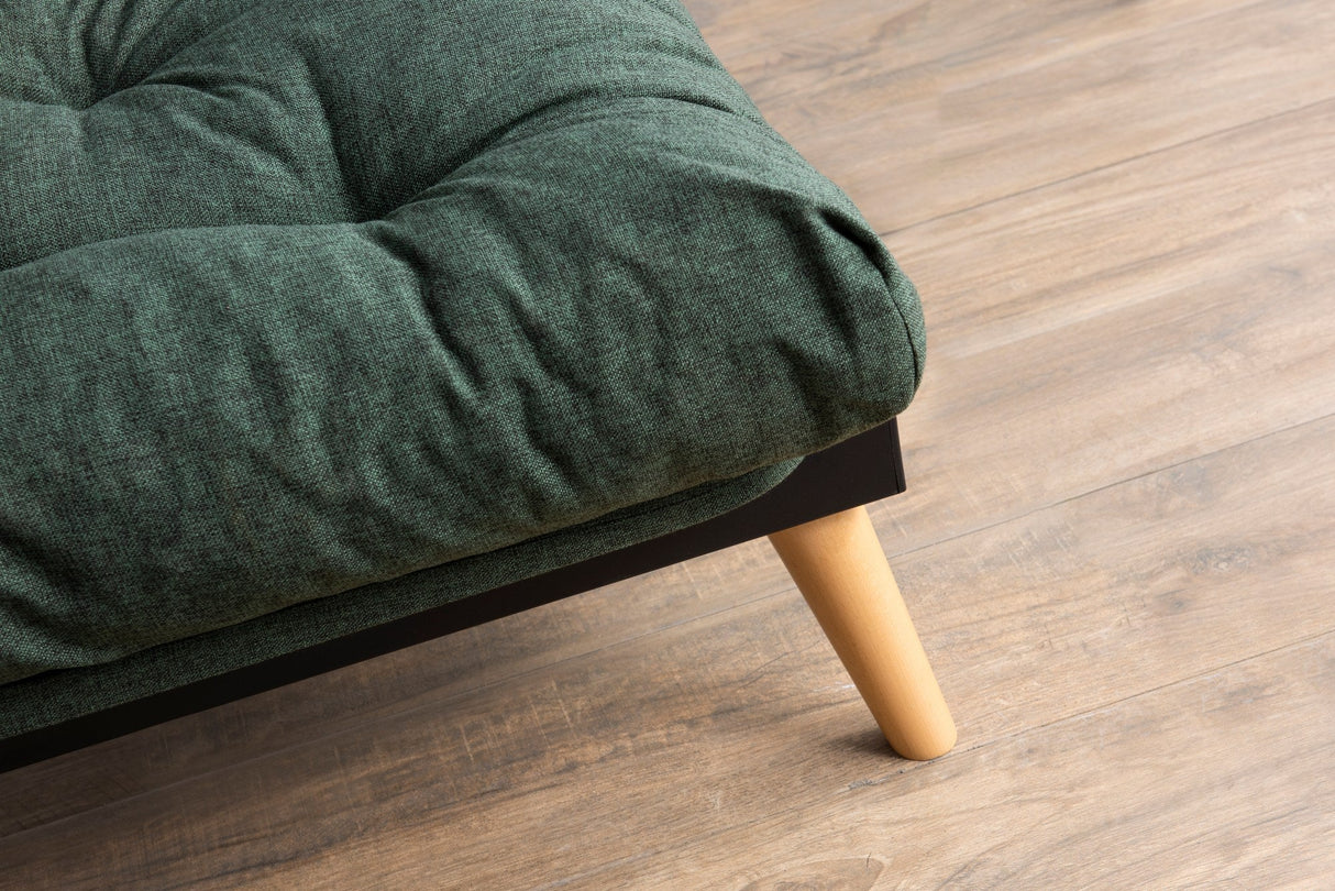 Canapea extensibilă 3 locuri Saki, Diverse culori, 185x43x48 cm - Verde | SKU: 859FTN2850 | Canapea extensibilă 3 locuri Saki, 185x43x48 cm, varianta Verde, produs pentru amenajarea locuinței, disponibil online în România la CasaMob