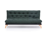 Canapea extensibilă 3 locuri Saki, Diverse culori, 185x43x48 cm - Verde | SKU: 859FTN2850 | Canapea extensibilă 3 locuri Saki, 185x43x48 cm, varianta Verde, produs pentru amenajarea locuinței, disponibil online în România la CasaMob