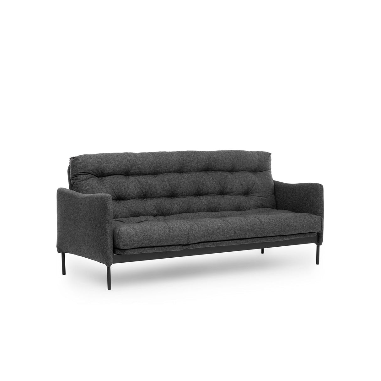 Canapea extensibilă 3 locuri Renge, Diverse culori, 200x43x48 cm - Gri închis | SKU: 859FTN2852 | Canapea extensibilă 3 locuri Renge, 200x43x48 cm, varianta Gri închis, produs pentru amenajarea locuinței, disponibil online în România la CasaMob