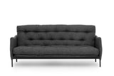 Canapea extensibilă 3 locuri Renge, Diverse culori, 200x43x48 cm - Gri închis | SKU: 859FTN2852 | Canapea extensibilă 3 locuri Renge, 200x43x48 cm, varianta Gri închis, produs pentru amenajarea locuinței, disponibil online în România la CasaMob