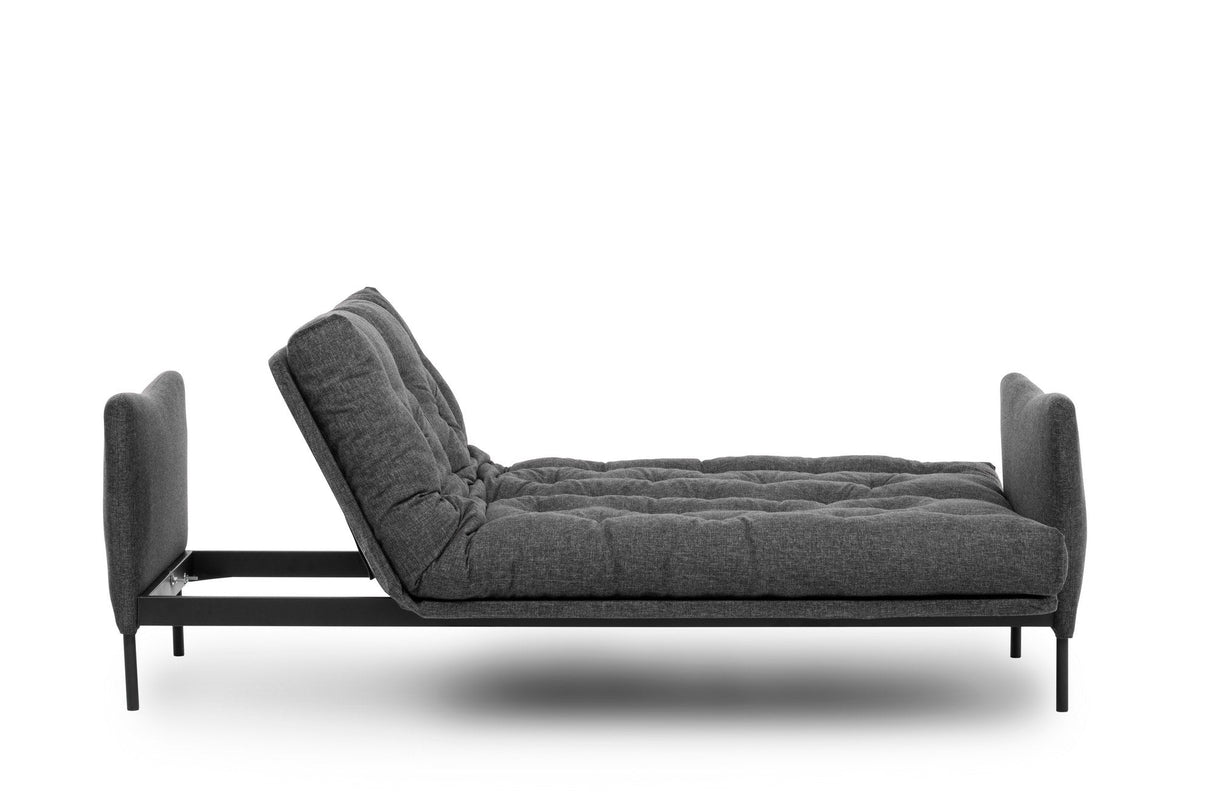 Canapea extensibilă 3 locuri Renge, Diverse culori, 200x43x48 cm - Gri închis | SKU: 859FTN2852 | Canapea extensibilă 3 locuri Renge, 200x43x48 cm, varianta Gri închis, produs pentru amenajarea locuinței, disponibil online în România la CasaMob