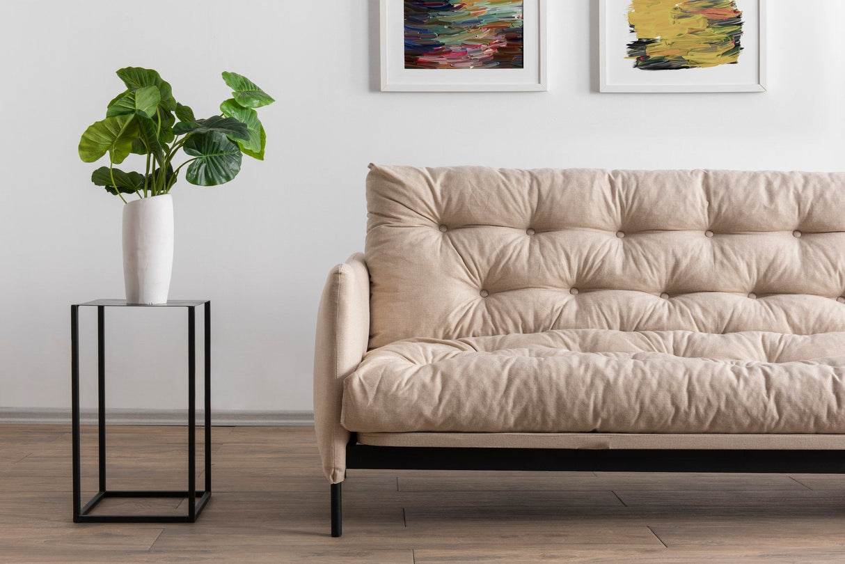 Canapea extensibilă 3 locuri Renge, Diverse culori, 200x43x48 cm - Crem | SKU: 859FTN2853 | Canapea extensibilă 3 locuri Renge, 200x43x48 cm, varianta Crem, produs pentru amenajarea locuinței, disponibil online în România la CasaMob
