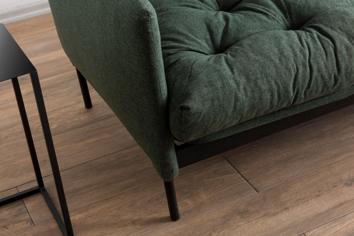 Canapea extensibilă 3 locuri Renge, Diverse culori, 200x43x48 cm - Verde | SKU: 859FTN2854 | Canapea extensibilă 3 locuri Renge, 200x43x48 cm, varianta Verde, produs pentru amenajarea locuinței, disponibil online în România la CasaMob