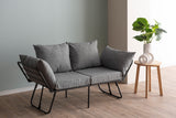 Canapea extensibilă 2 locuri Viper, Diverse culori, 150x60x78 cm - Gri deschis | SKU: 859FTN2857 | Canapea extensibilă 2 locuri Viper, 150x60x78 cm, varianta Gri deschis, produs pentru amenajarea locuinței, disponibil online în România la CasaMob