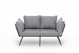 Canapea extensibilă 2 locuri Viper, Diverse culori, 150x60x78 cm - Gri deschis | SKU: 859FTN2857 | Canapea extensibilă 2 locuri Viper, 150x60x78 cm, varianta Gri deschis, produs pentru amenajarea locuinței, disponibil online în România la CasaMob