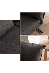 Canapea extensibilă 2 locuri Viper, Diverse culori, 150x60x78 cm - Gri închis | SKU: 859FTN2858 | Canapea extensibilă 2 locuri Viper, 150x60x78 cm, varianta Gri închis, produs pentru amenajarea locuinței, disponibil online în România la CasaMob