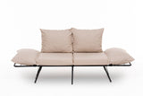 Canapea extensibilă 2 locuri Viper, Diverse culori, 150x60x78 cm - Crem | SKU: 859FTN2859 | Canapea extensibilă 2 locuri Viper, 150x60x78 cm, varianta Crem, produs pentru amenajarea locuinței, disponibil online în România la CasaMob