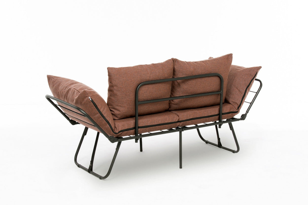 Canapea extensibilă 2 locuri Viper, Diverse culori, 150x60x78 cm - Maro deschis | SKU: 859FTN2860 | Canapea extensibilă 2 locuri Viper, 150x60x78 cm, varianta Maro deschis, produs pentru amenajarea locuinței, disponibil online în România la CasaMob