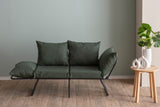 Canapea extensibilă 2 locuri Viper, Diverse culori, 150x60x78 cm - Verde | SKU: 859FTN2861 | Canapea extensibilă 2 locuri Viper, 150x60x78 cm, varianta Verde, produs pentru amenajarea locuinței, disponibil online în România la CasaMob
