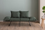 Canapea extensibilă 2 locuri Viper, Diverse culori, 150x60x78 cm - Verde | SKU: 859FTN2861 | Canapea extensibilă 2 locuri Viper, 150x60x78 cm, varianta Verde, produs pentru amenajarea locuinței, disponibil online în România la CasaMob