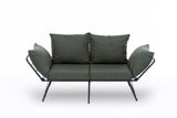 Canapea extensibilă 2 locuri Viper, Diverse culori, 150x60x78 cm - Verde | SKU: 859FTN2861 | Canapea extensibilă 2 locuri Viper, 150x60x78 cm, varianta Verde, produs pentru amenajarea locuinței, disponibil online în România la CasaMob