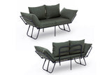 Canapea extensibilă 2 locuri Viper, Diverse culori, 150x60x78 cm - Verde | SKU: 859FTN2861 | Canapea extensibilă 2 locuri Viper, 150x60x78 cm, varianta Verde, produs pentru amenajarea locuinței, disponibil online în România la CasaMob