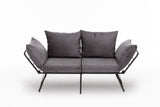 Canapea extensibilă 2 locuri Viper, Diverse culori, 150x60x78 cm - Gri mediu | SKU: 859FTN2862 | Canapea extensibilă 2 locuri Viper, 150x60x78 cm, varianta Gri mediu, produs pentru amenajarea locuinței, disponibil online în România la CasaMob