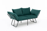 Canapea extensibilă 2 locuri Viper, Diverse culori, 150x60x78 cm - Verde petrol | SKU: 859FTN2863 | Canapea extensibilă 2 locuri Viper, 150x60x78 cm, varianta Verde petrol, produs pentru amenajarea locuinței, disponibil online în România la CasaMob