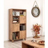 Bibliotecă Marina Flora - 200, Pin atlantic, 80x36x155 cm