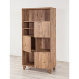 Bibliotecă Marina Flora - 200, Pin atlantic, 80x36x155 cm