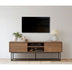 Comodă TV Rodez 140, Nuc - Negru, 140x40x50 cm, SKU 863SPH5103, imagine 1