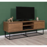 Set mobilă pentru sufragerie Laxus Takım 1, Nuc - Negru, 90x39x40 cm