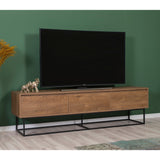 Set mobilă pentru sufragerie Laxus Takım 20, Nuc - Negru, 90x39x40 cm