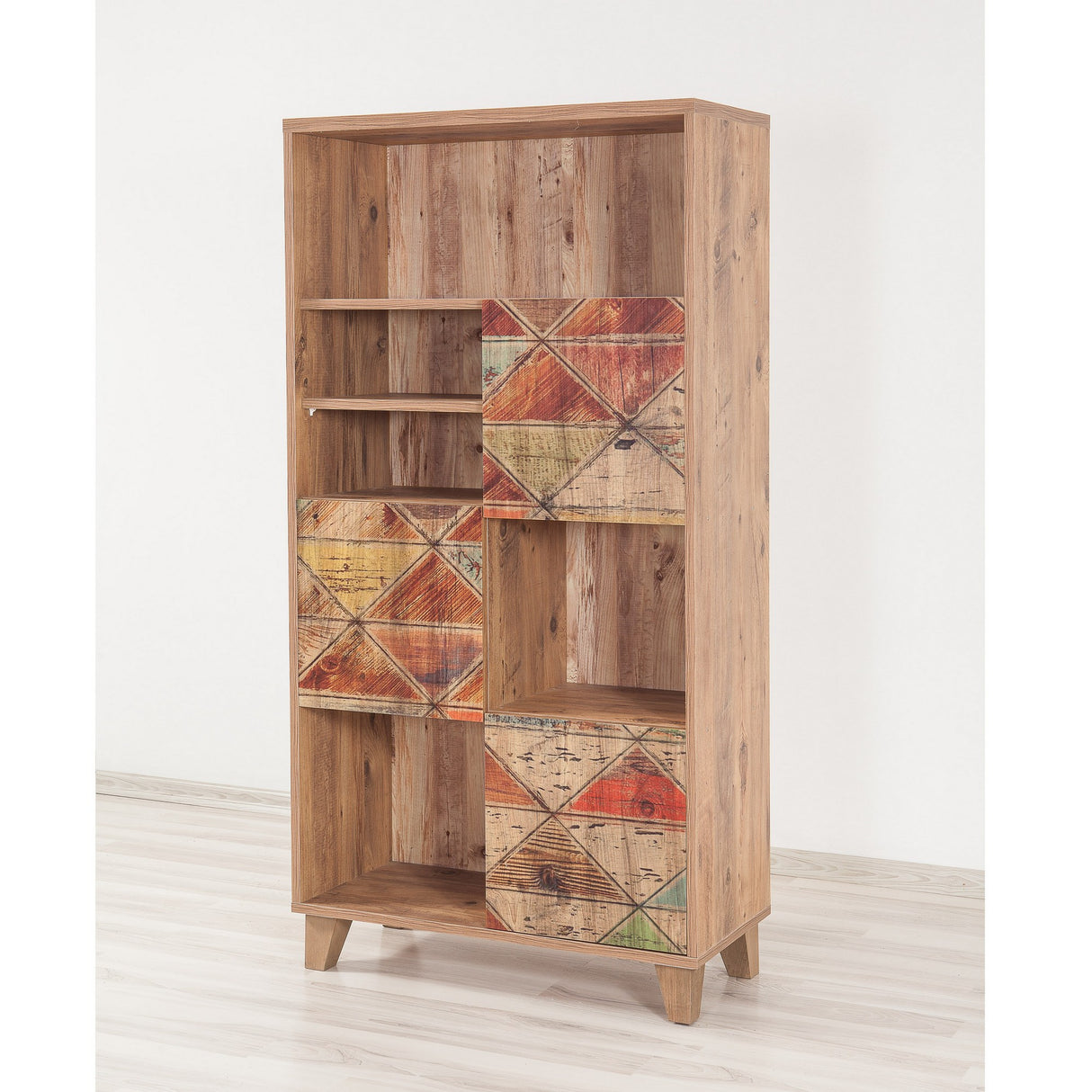 Bibliotecă Marina Flora - 756, Pin atlantic, 80x36x155 cm