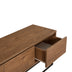 Comodă TV Milo 140, Nuc - Negru, 140x40x50 cm, SKU 863SPH5105, imagine 5