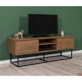 Set mobilă pentru sufragerie Laxus Takım 4, Nuc - Negru, 90x39x40 cm