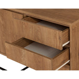 Set mobilă pentru sufragerie Laxus Takım 20, Nuc - Negru, 90x39x40 cm