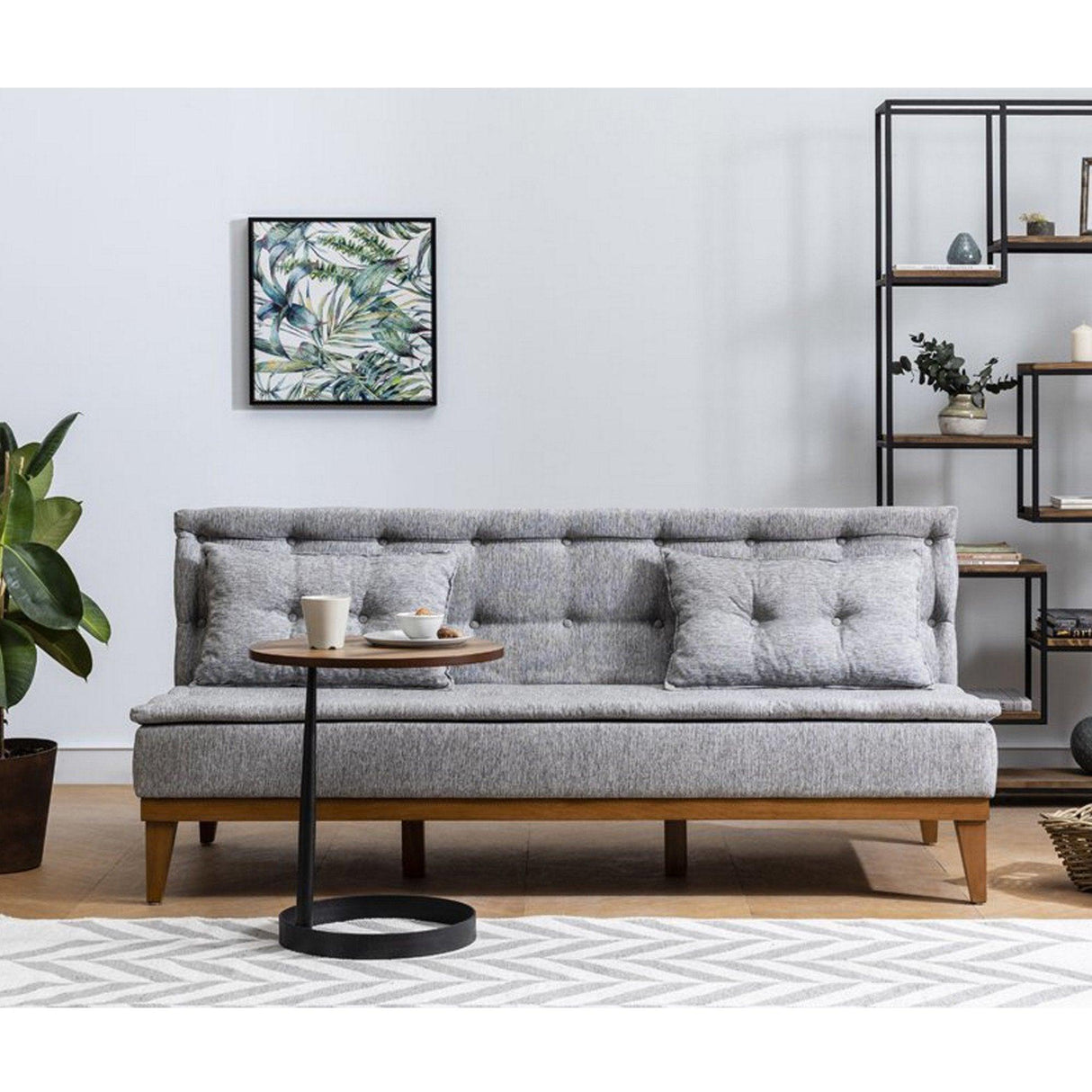 Canapea extensibilă 3 locuri Fuoco, Diverse culori, 180x80x78 cm - Gri deschis | SKU: 867UNQ1321 | Canapea extensibilă 3 locuri Fuoco, 180x80x78 cm, varianta Gri deschis, produs pentru amenajarea locuinței, disponibil online în România la CasaMob
