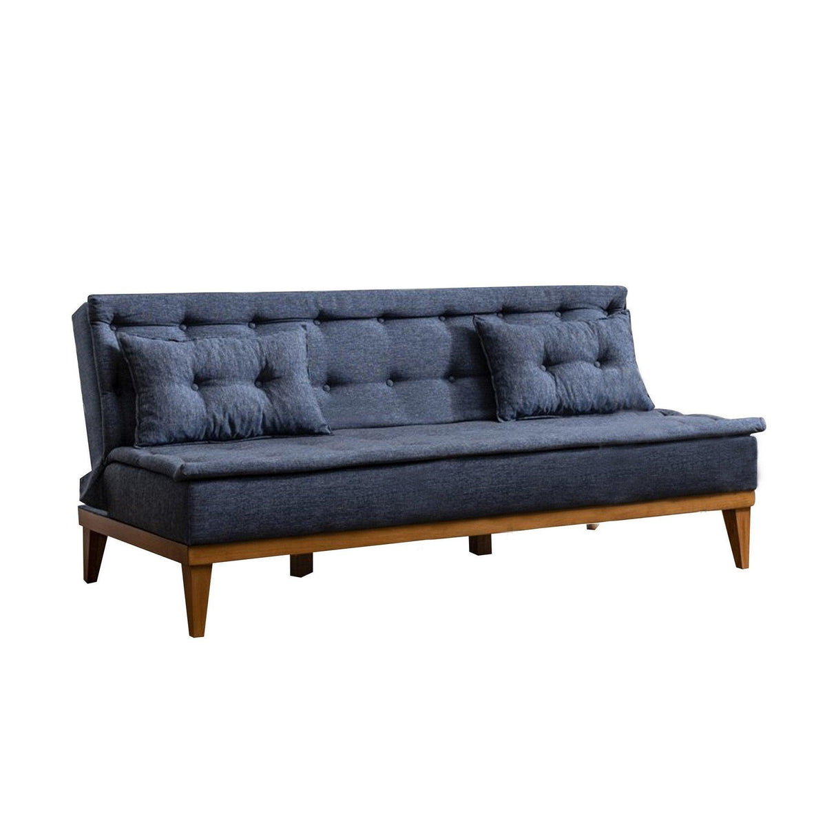 Canapea extensibilă 3 locuri Fuoco, Diverse culori, 180x80x78 cm - Albastru închis | SKU: 867UNQ1322 | Canapea extensibilă 3 locuri Fuoco, 180x80x78 cm, varianta Albastru închis, produs pentru amenajarea locuinței, disponibil online în România la CasaMob