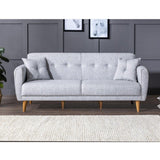 Canapea extensibilă Aria, 3 locuri, Diverse culori, 205x80x85 cm - Gri deschis | SKU: 867UNQ1324 | Canapea extensibilă Aria, 3 locuri, 205x80x85 cm, varianta Gri deschis, produs pentru amenajarea locuinței, disponibil online în România la CasaMob