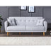 Gri deschis | SKU: 867UNQ1324 | Canapea extensibilă Aria, 3 locuri, 205x80x85 cm, varianta Gri deschis, produs pentru amenajarea locuinței, disponibil online în România la CasaMob