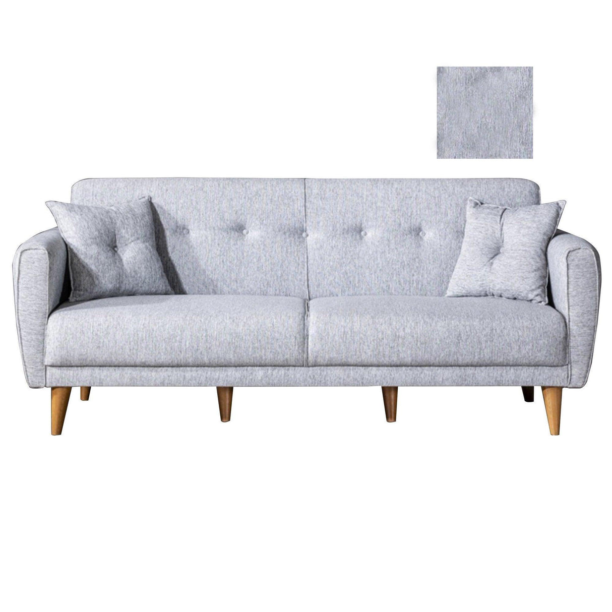 Canapea extensibilă Aria, 3 locuri, Diverse culori, 205x80x85 cm - Albastru | SKU: 867UNQ1325 | Canapea extensibilă Aria, 3 locuri, 205x80x85 cm, varianta Albastru, produs pentru amenajarea locuinței, disponibil online în România la CasaMob