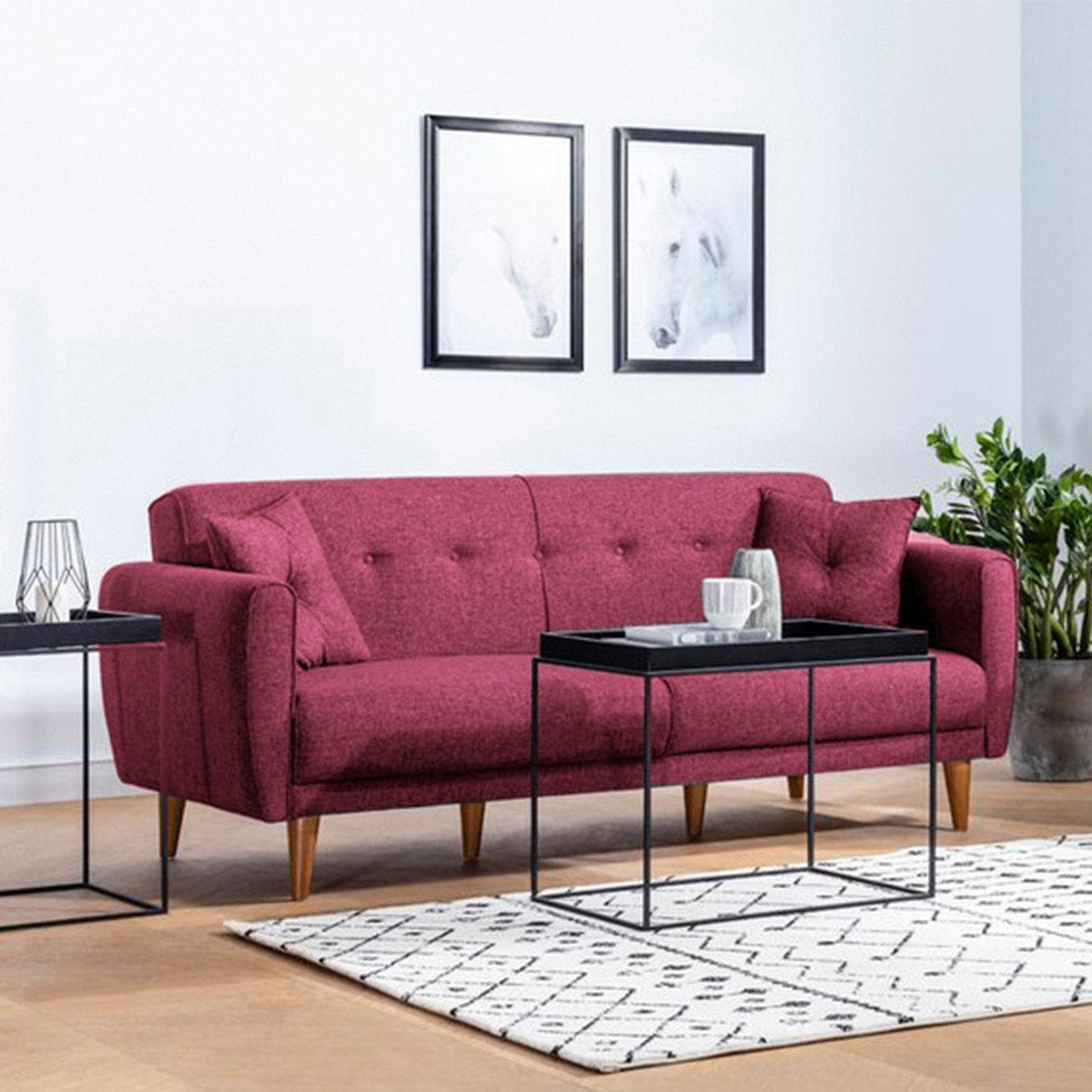 Canapea extensibilă Aria, 3 locuri, Diverse culori, 205x80x85 cm - Antracit | SKU: 867UNQ1326 | Canapea extensibilă Aria, 3 locuri, 205x80x85 cm, varianta Antracit, produs pentru amenajarea locuinței, disponibil online în România la CasaMob